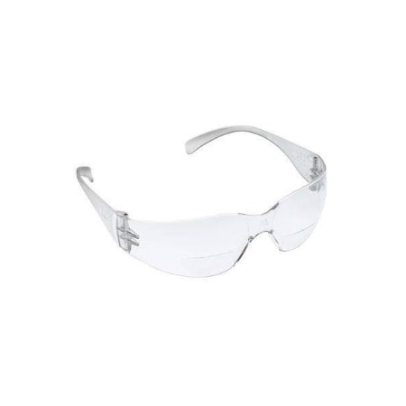 3M Reader Safety Glasses Anti-Fog, Clear Lens, 1 PR 10078371621190